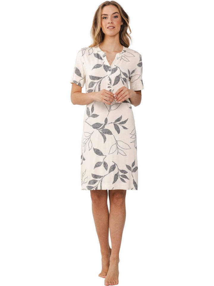 Pastunette Premium Nachthemd Leaf Shadows