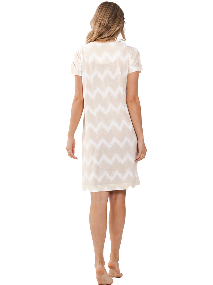 Pastunette Premium Nachthemd Sketchy Waves