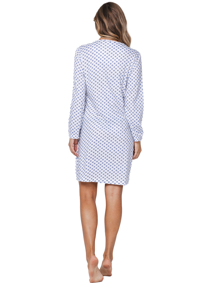 Nachthemd Blue Fog