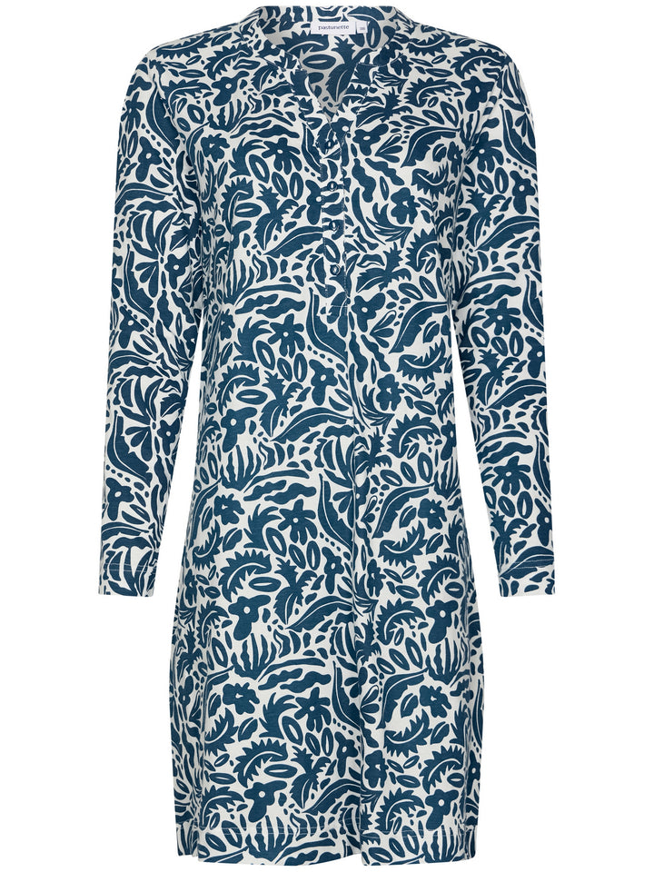 Nachthemd Blue Bloom