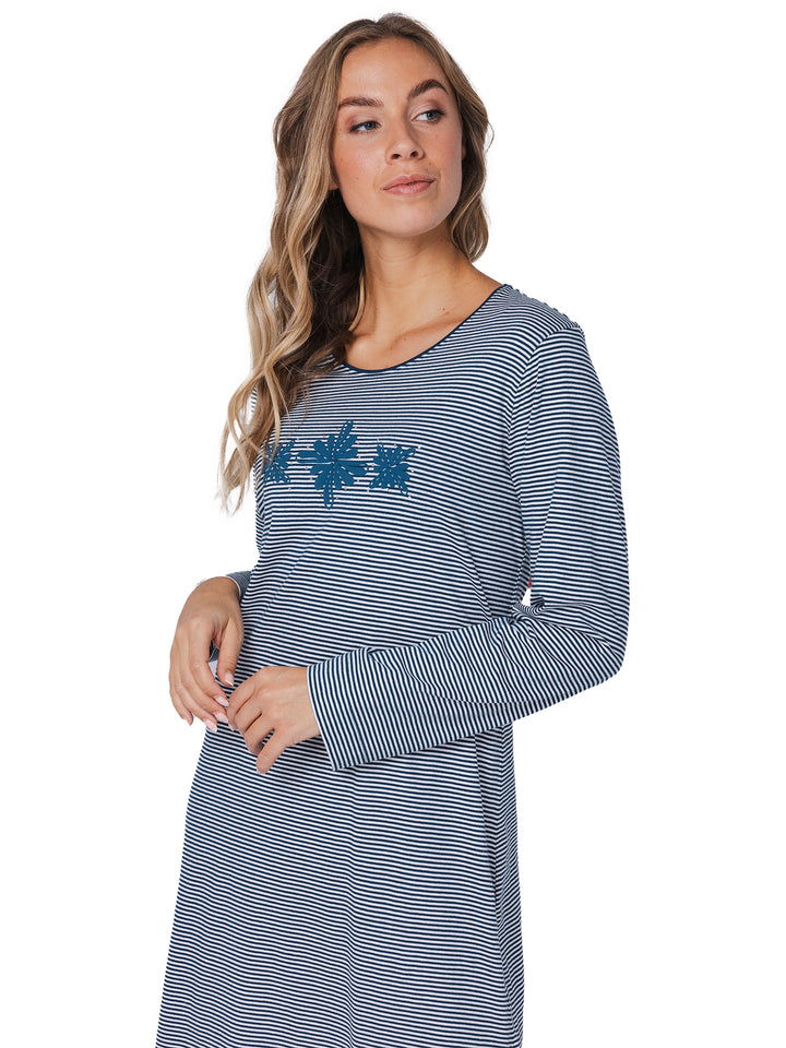 Nachthemd Blue Bloom