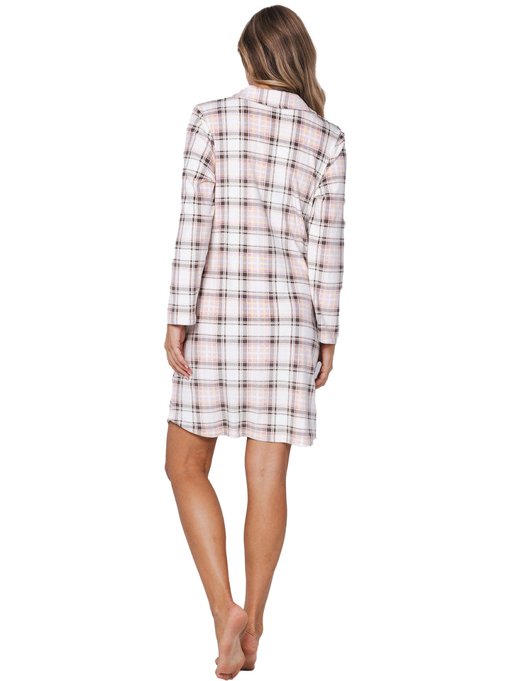 Nachthemd Pink Checks