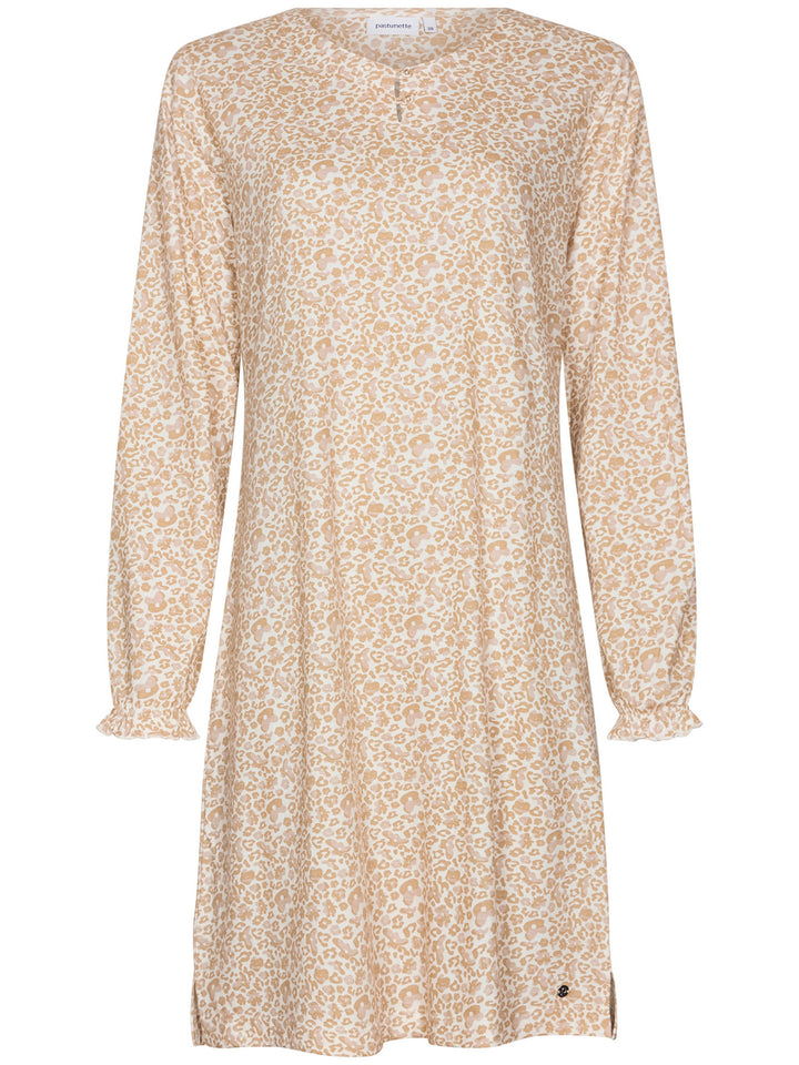 Nachthemd Beige Animal