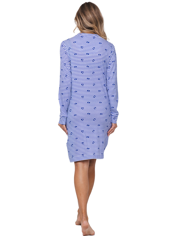 Rebelle nachthemd Leopard Lilac