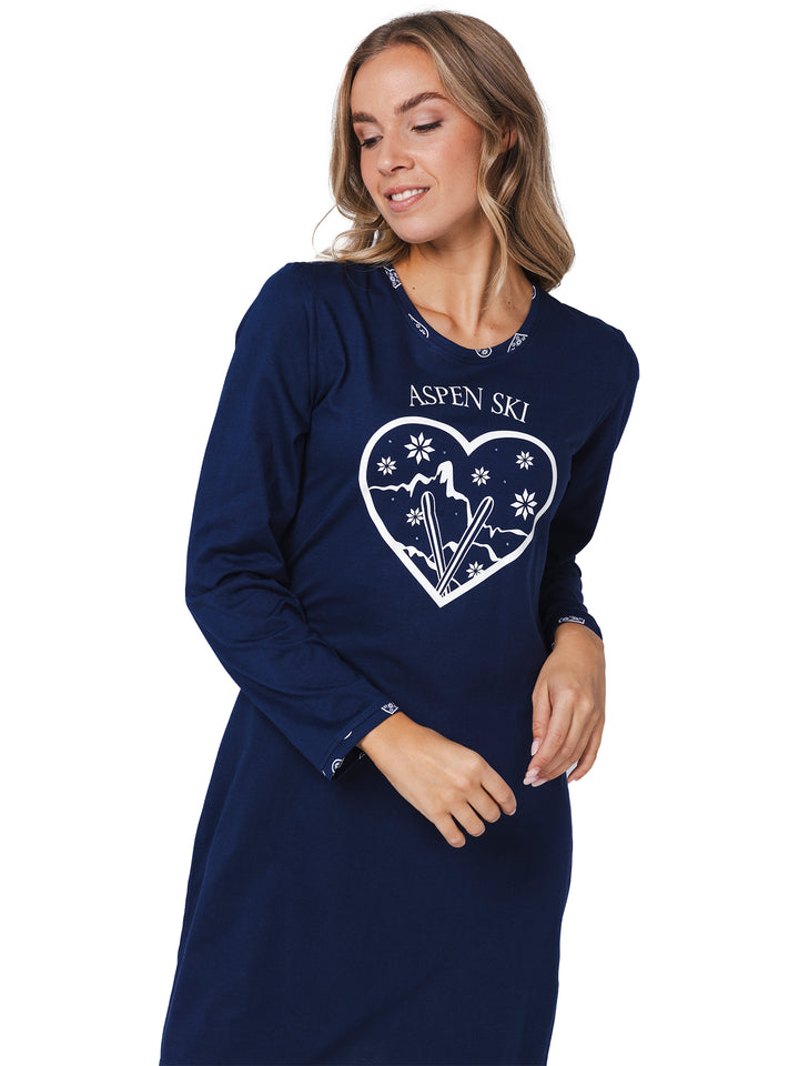Rebelle nachthemd Aspen Ski