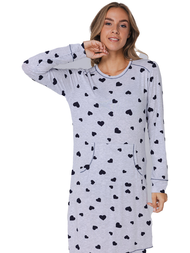 Rebelle nachthemd Silver Frost