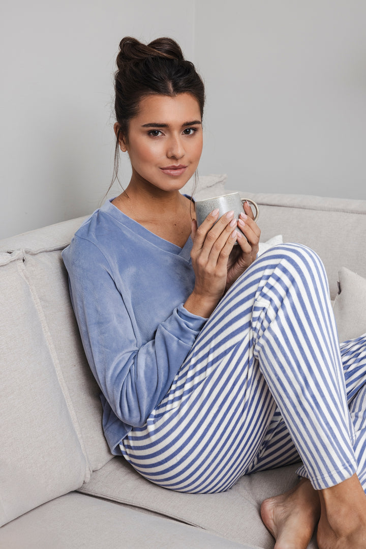 Pyjama / Huispak Blue Fog