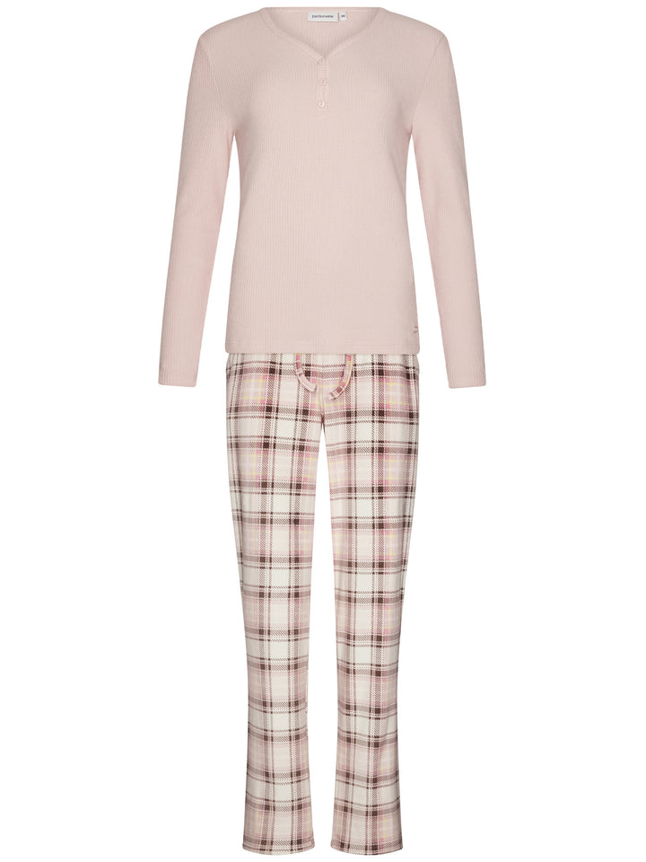Pyjama / Huispak Pink Checks