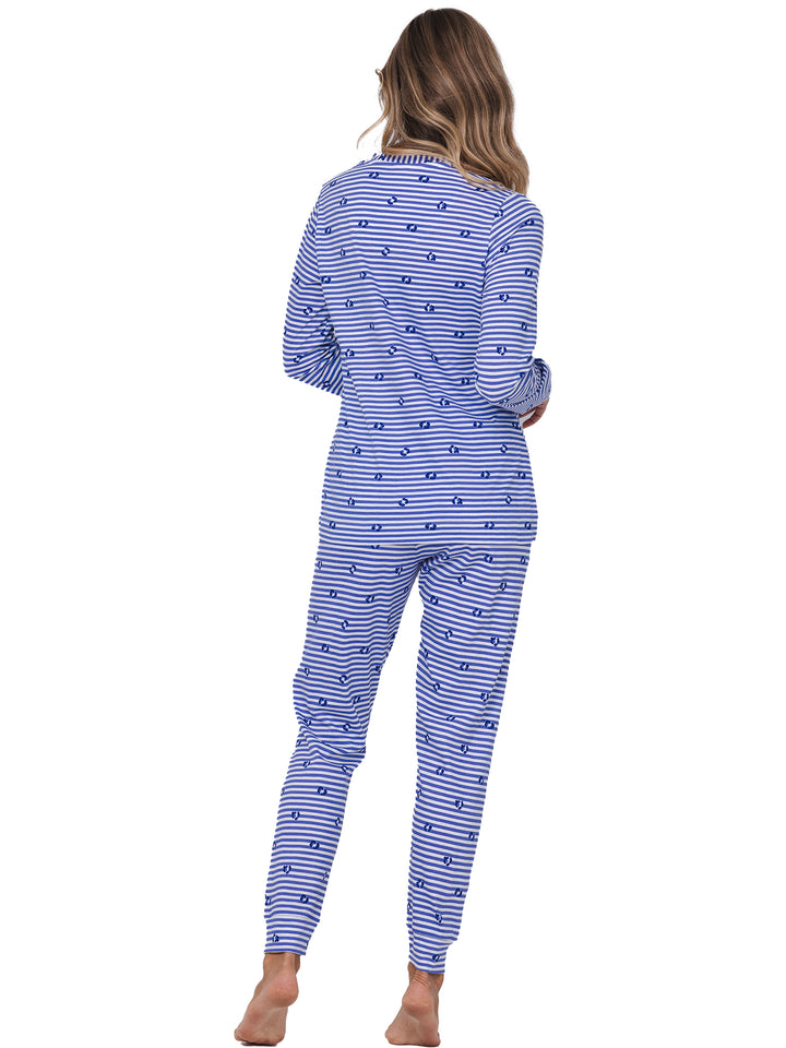 Rebelle pyjama Leopard Lilac