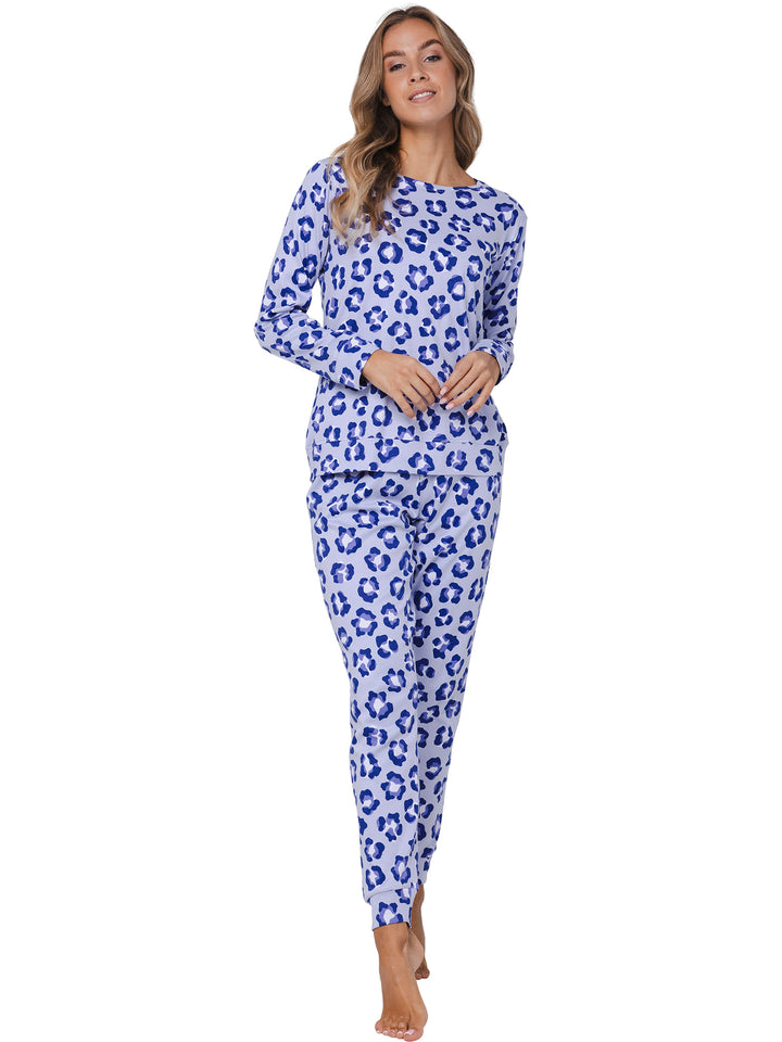 Rebelle pyjama Leopard Lilac