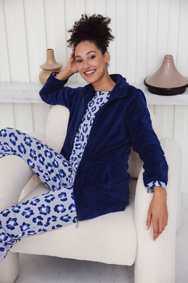 Rebelle pyjama Leopard Lilac