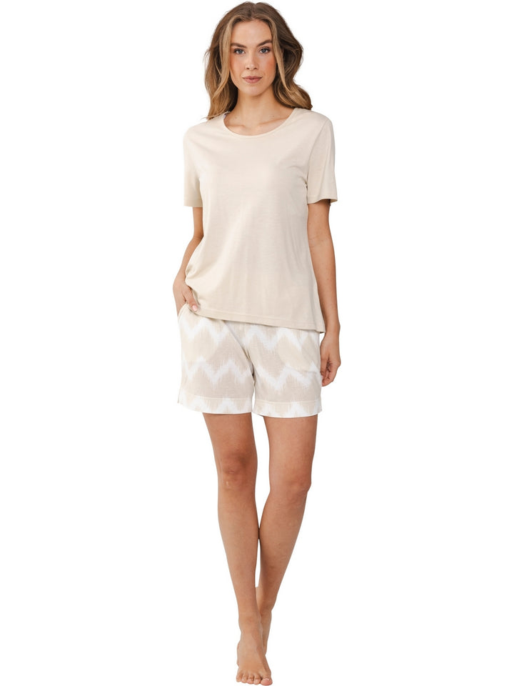 Pastunette Premium Shortama Sketchy Waves