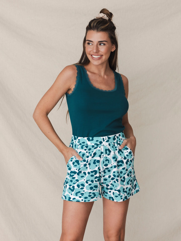 Rebelle Shortama Tropical Turquoise