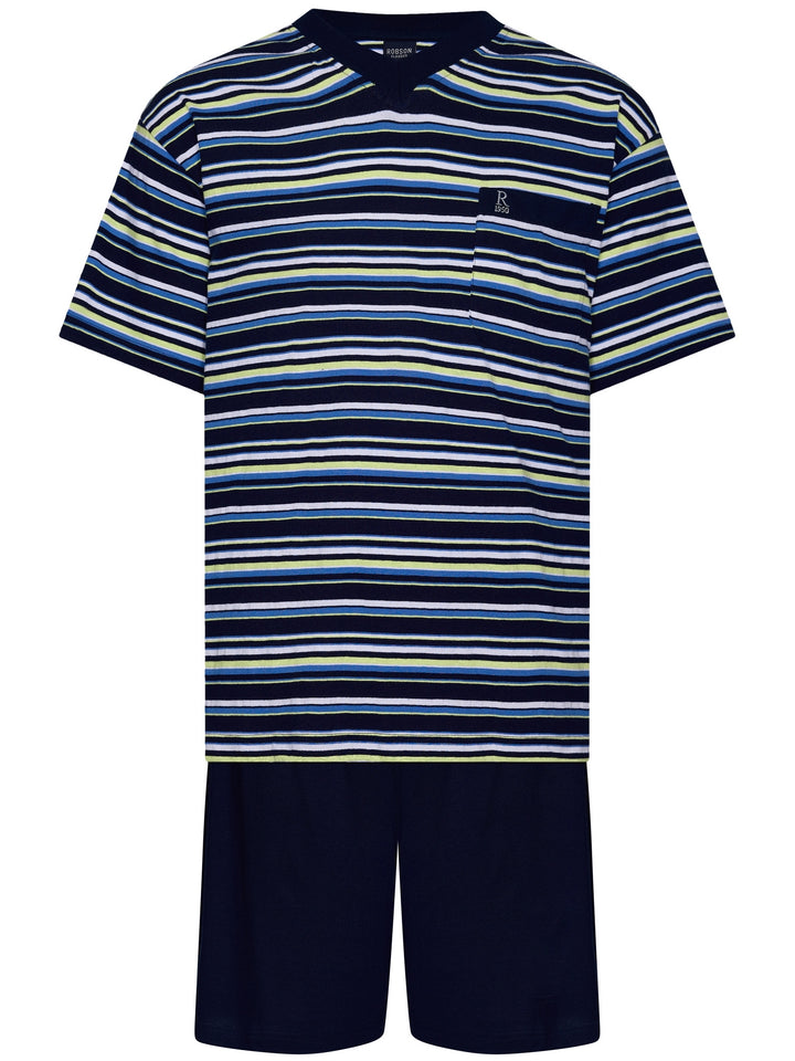 Robson shortama Blue Lime