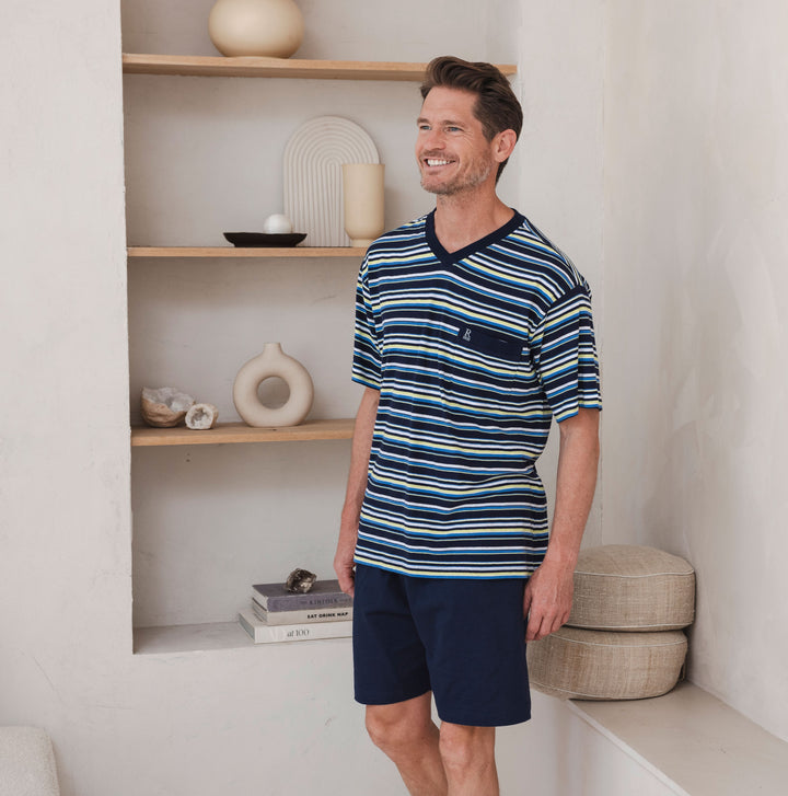 Robson shortama Blue Lime