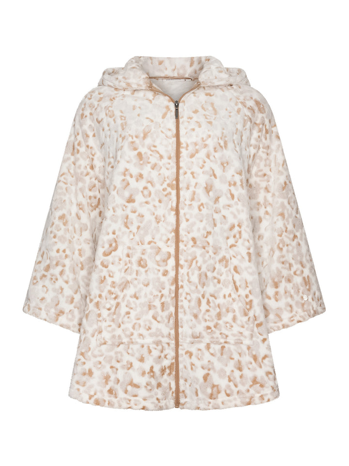 Poncho Beige Animal