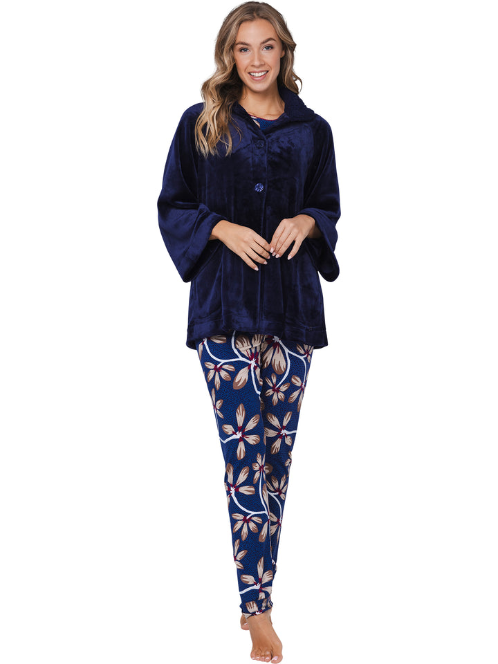 Premium vest Midnight Bloom