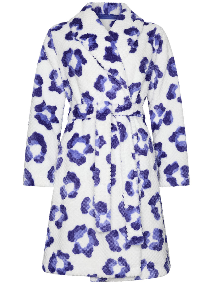 Rebelle badjas Leopard Lilac