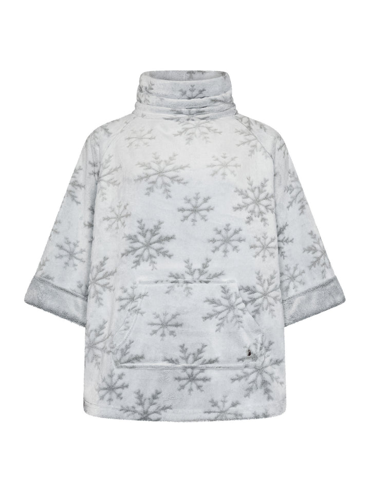 Rebelle poncho Silver Frost