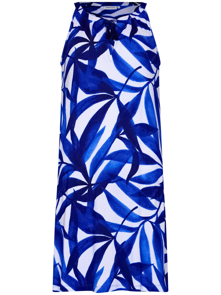 Pastunette Jurk Cobalt Leaves