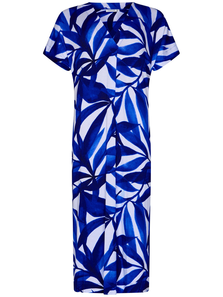 Pastunette Jurk Cobalt Leaves