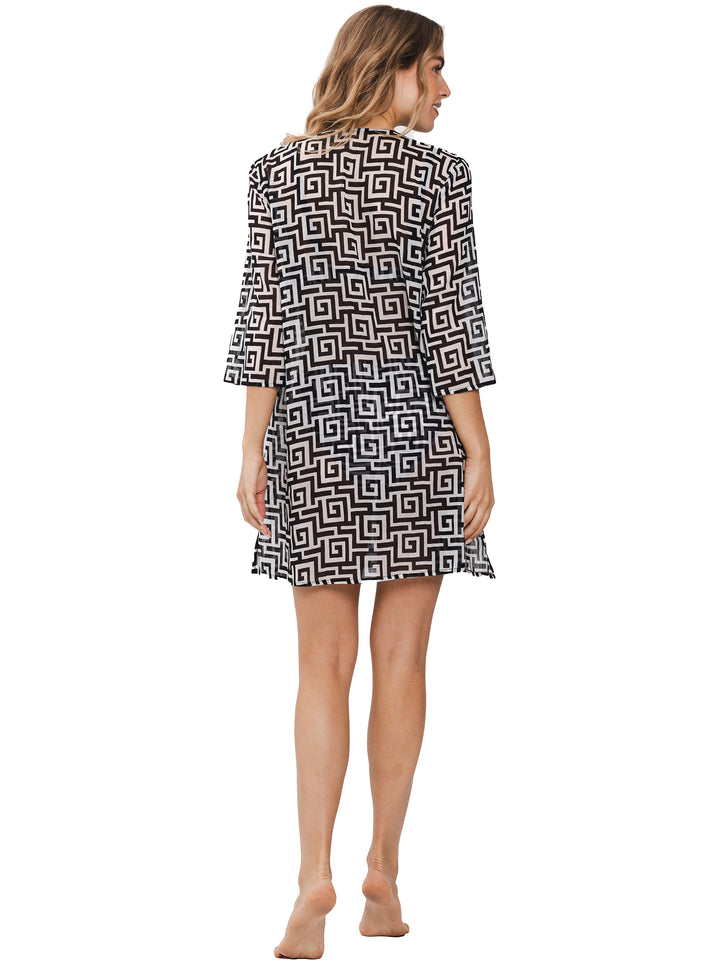 Pastunette Cover-Up Graphic Beach