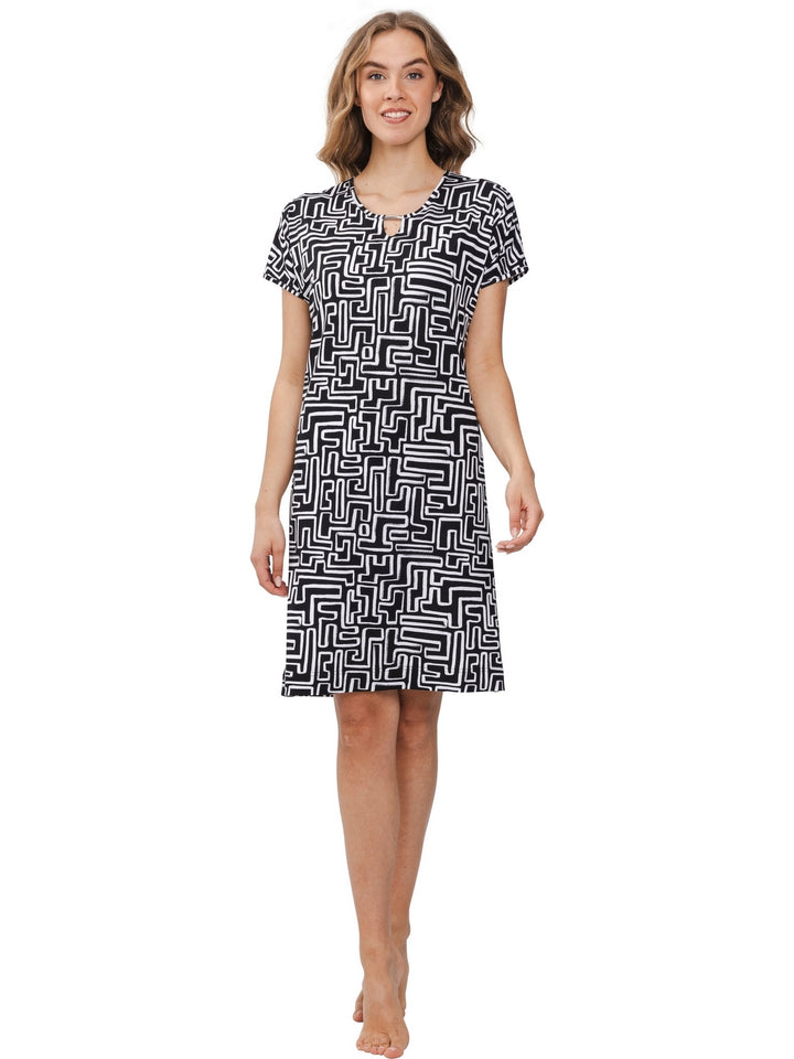 Pastunette Jurk Graphic Beach