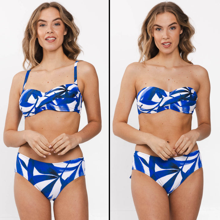 Pastunette Bikini Cobalt Leaves