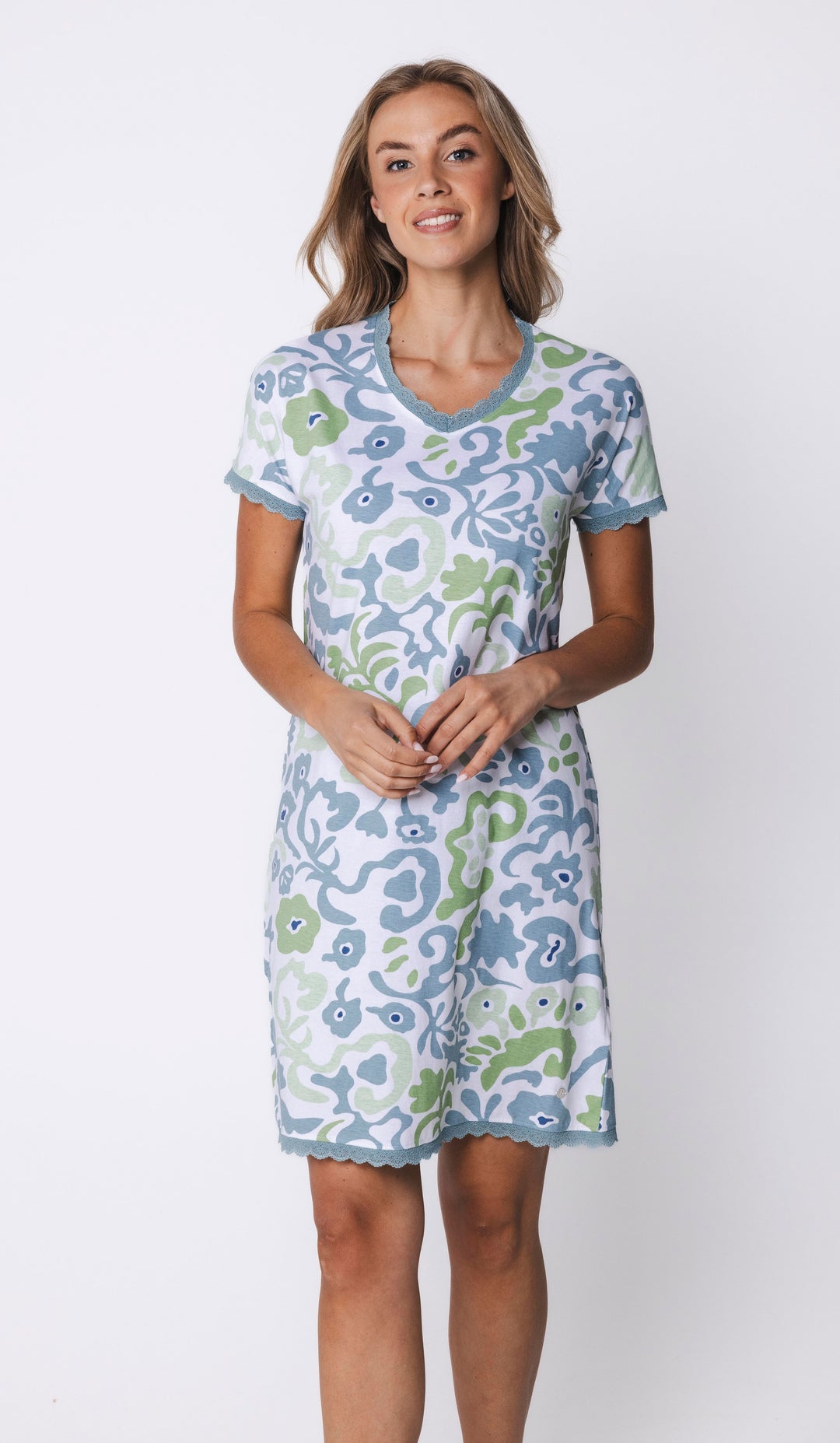 Nachthemd Stone Blue