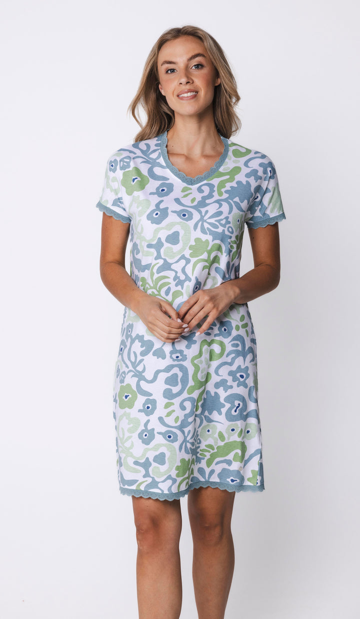 Nachthemd Stone Blue