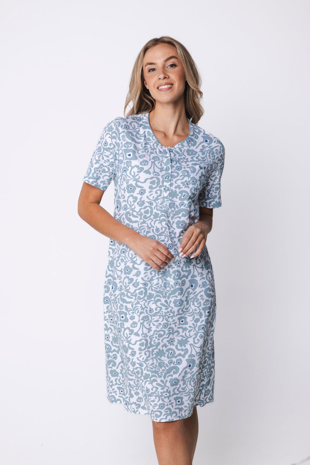 Nachthemd Stone Blue