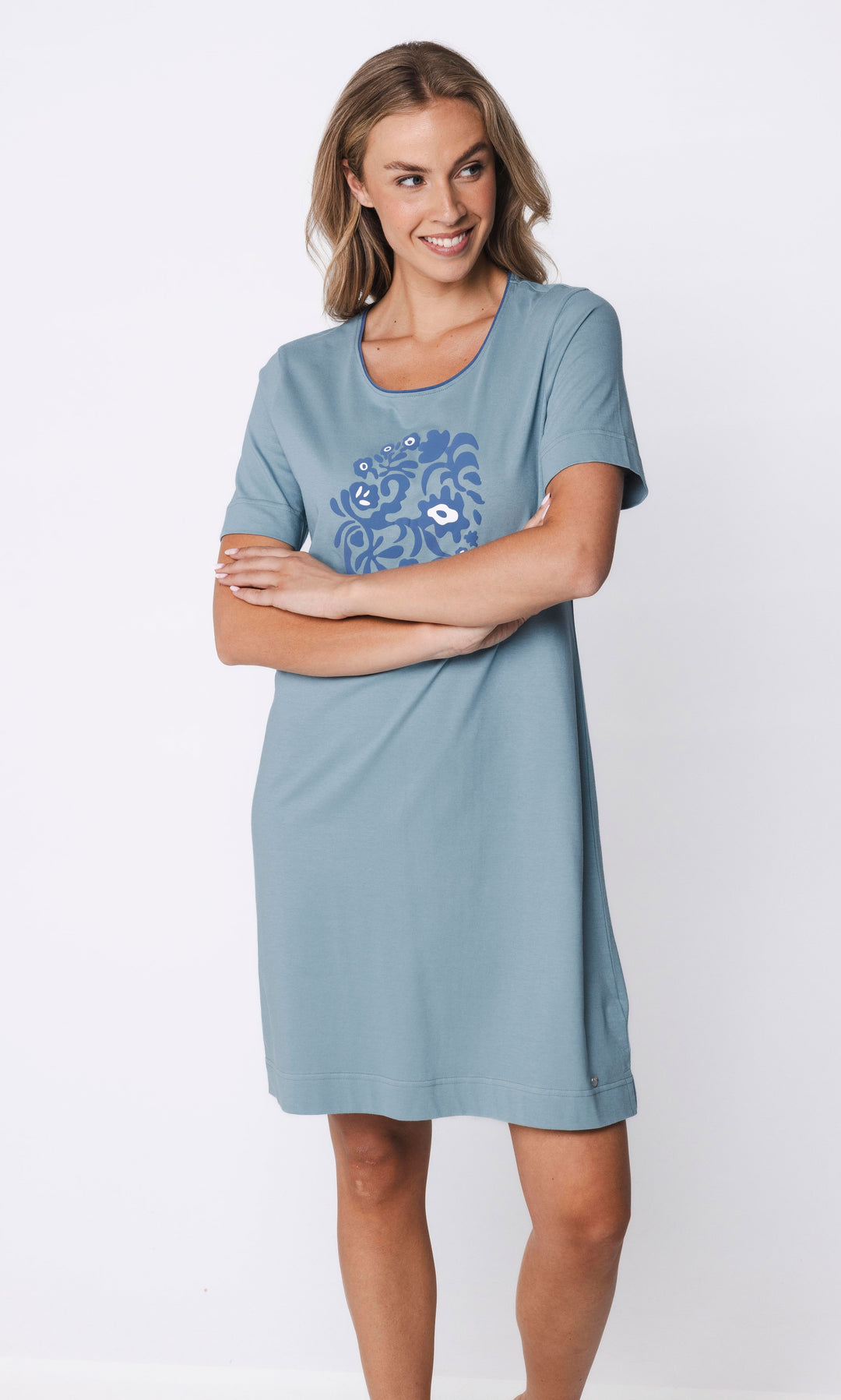 Nachthemd Stone Blue