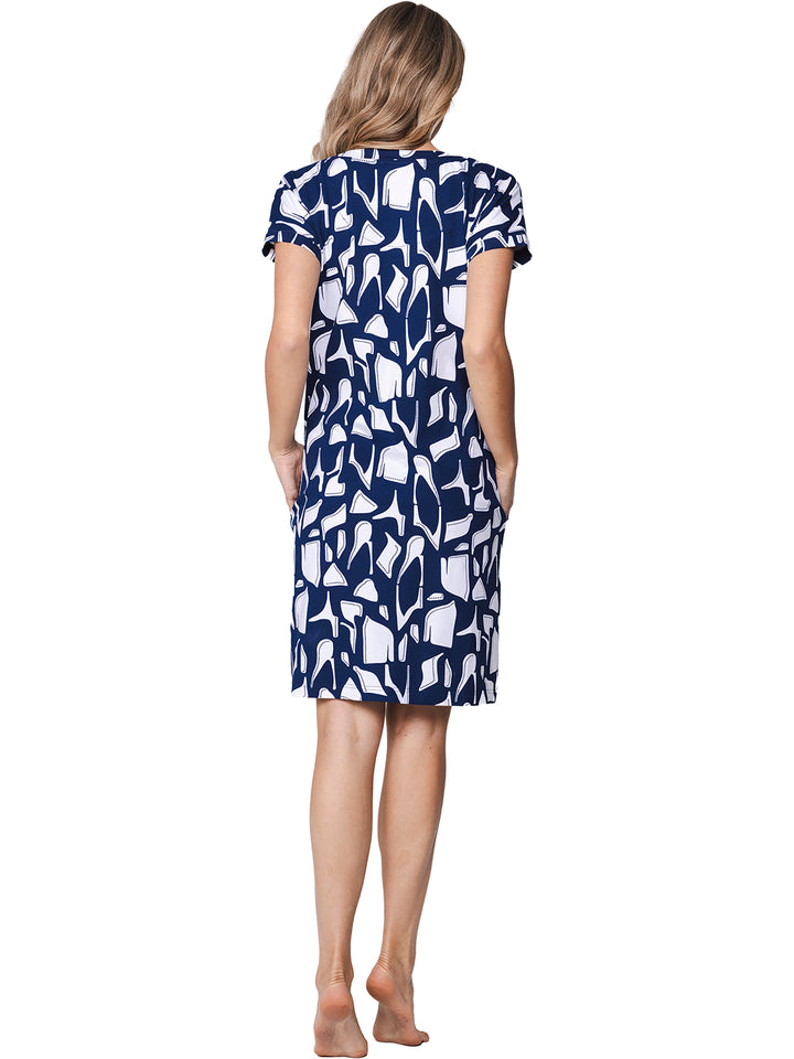 Verwacht - Nachthemd Midnight Mosaic