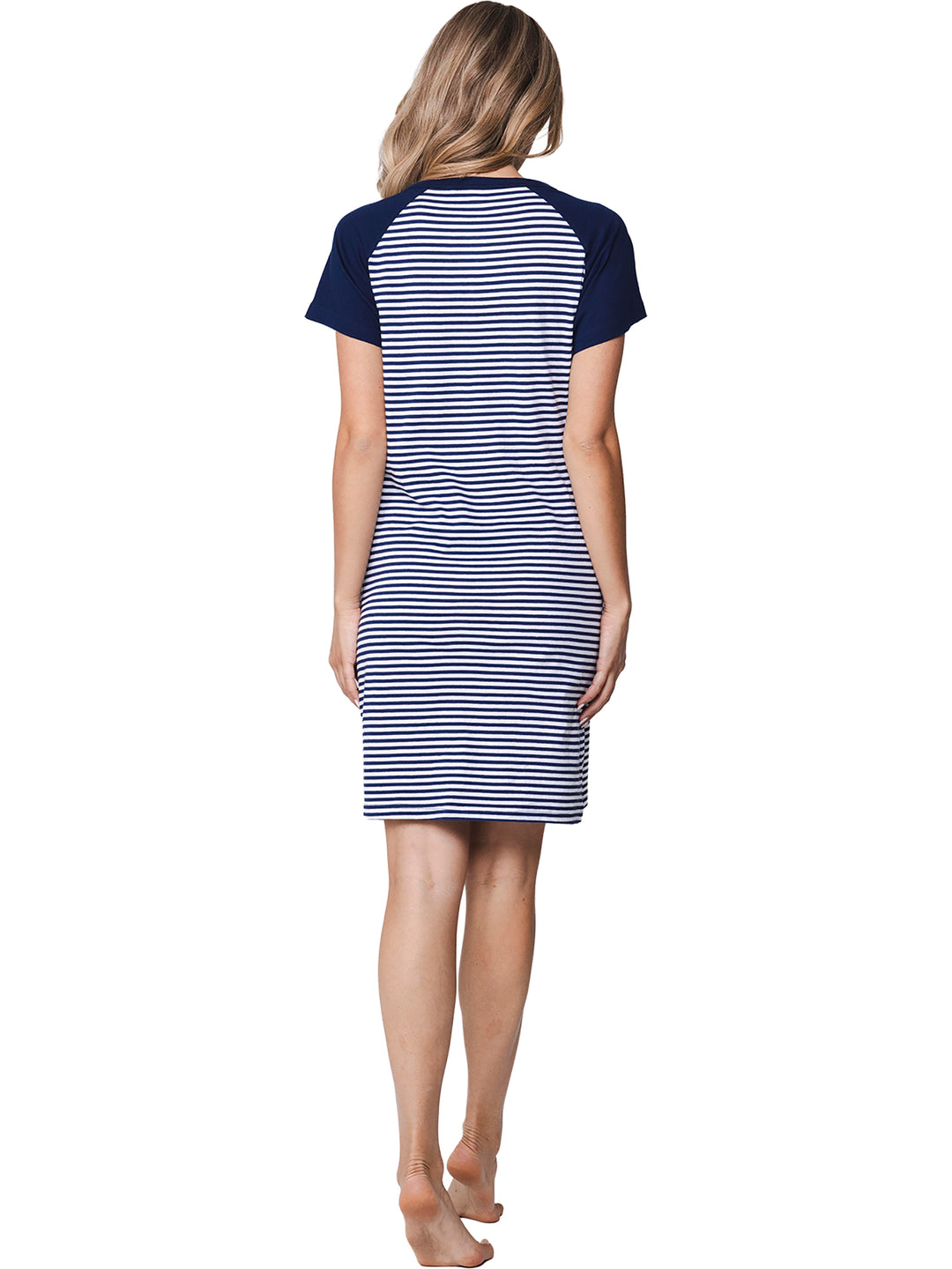 Verwacht - Nachthemd Midnight Stripes