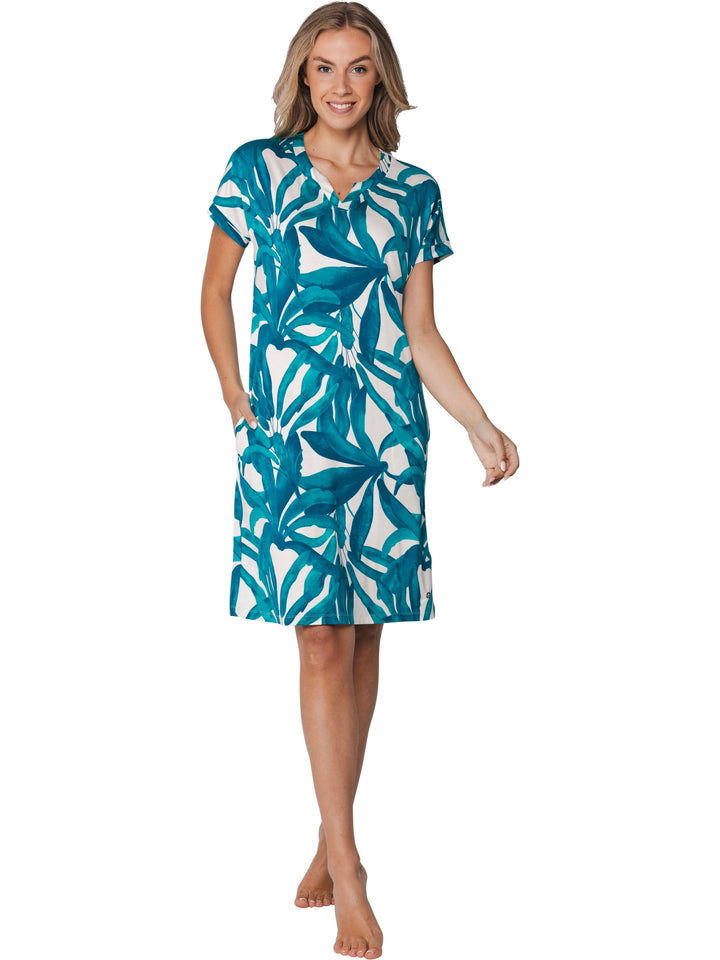 Verwacht - Premium Nachthemd Emerald Oasis