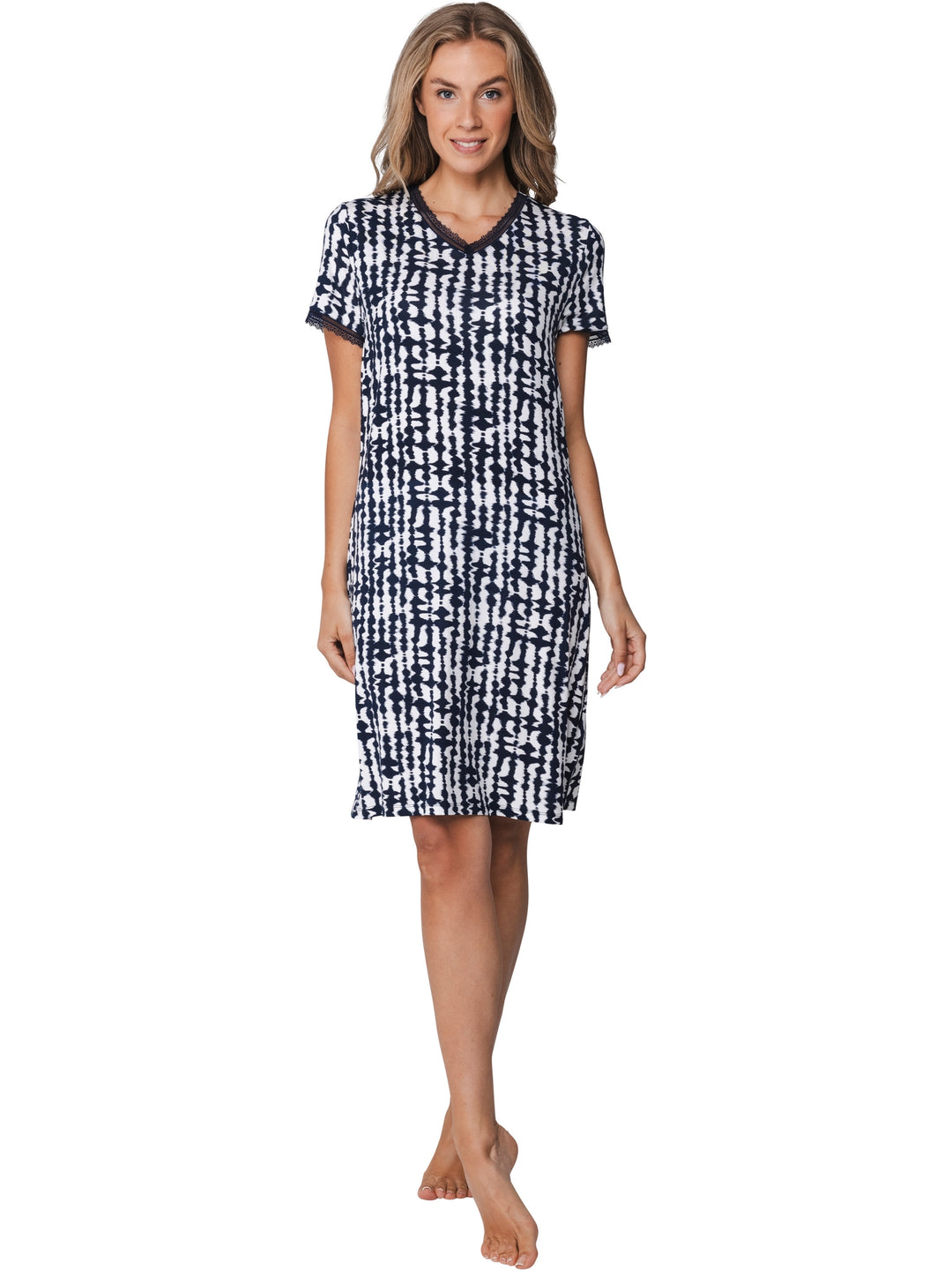 Verwacht - Premium Nachthemd Indigo Blue