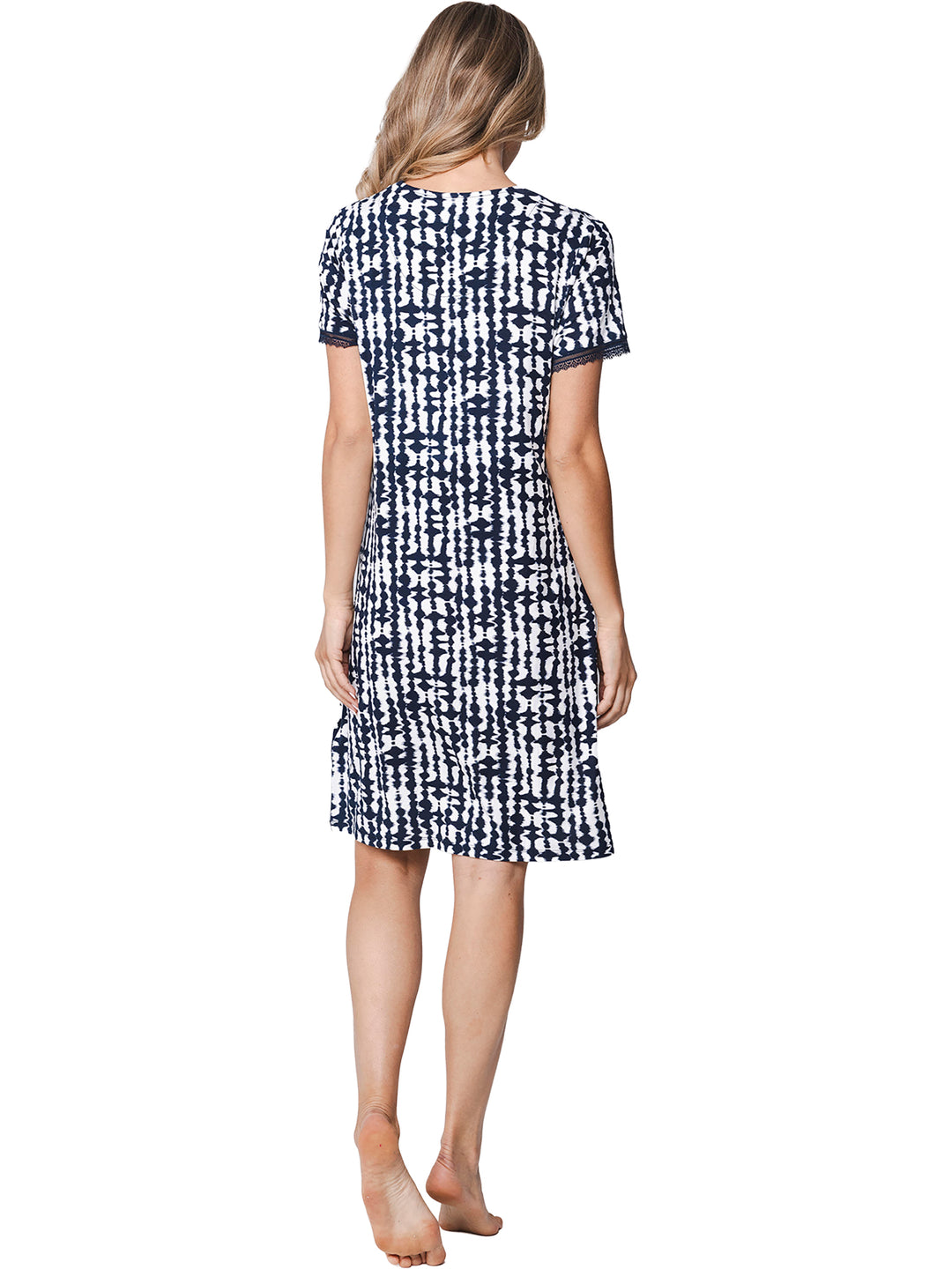 Verwacht - Premium Nachthemd Indigo Blue