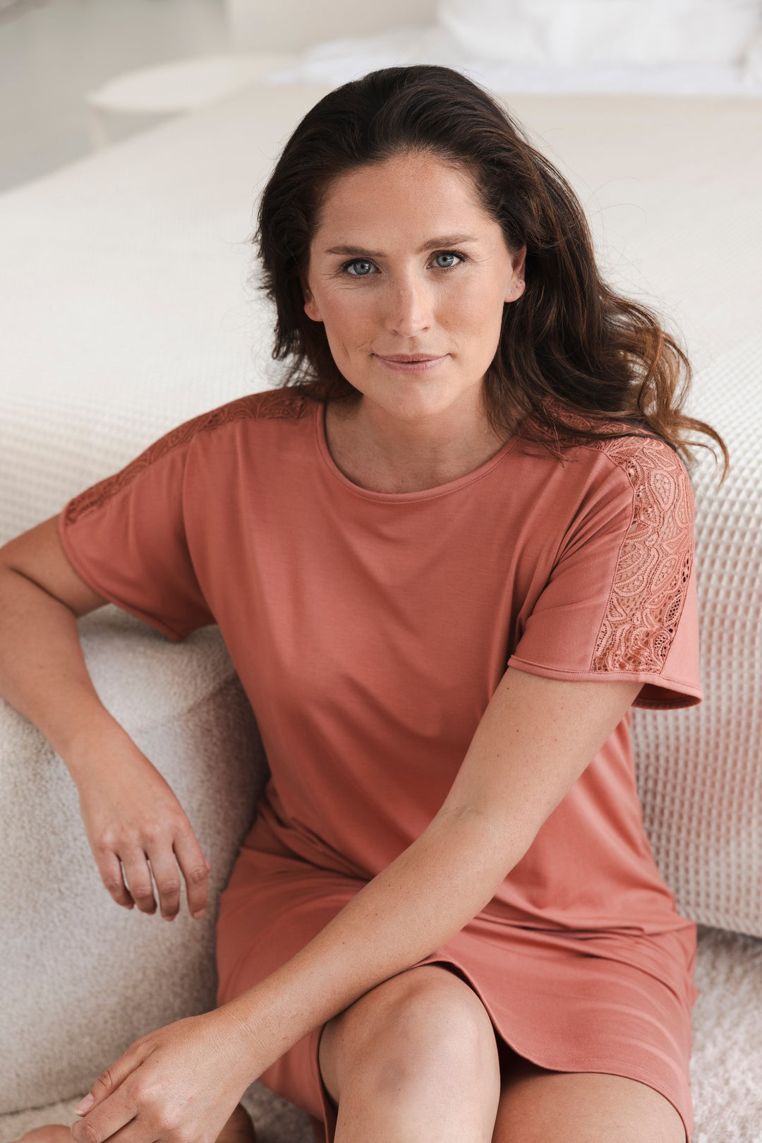 Verwacht - Premium Nachthemd Blossom