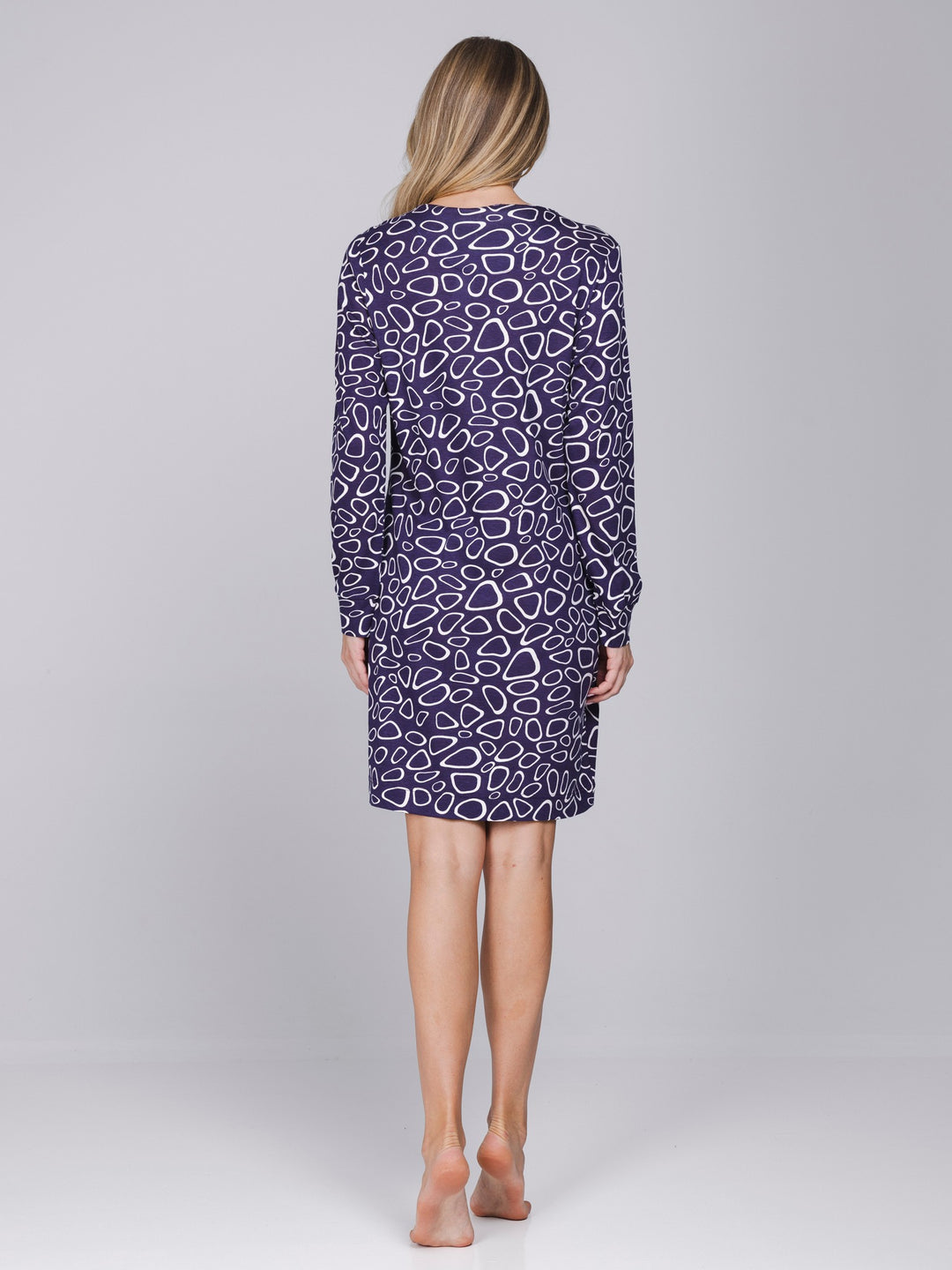 Coming Soon - Nachthemd Purple Pebbles