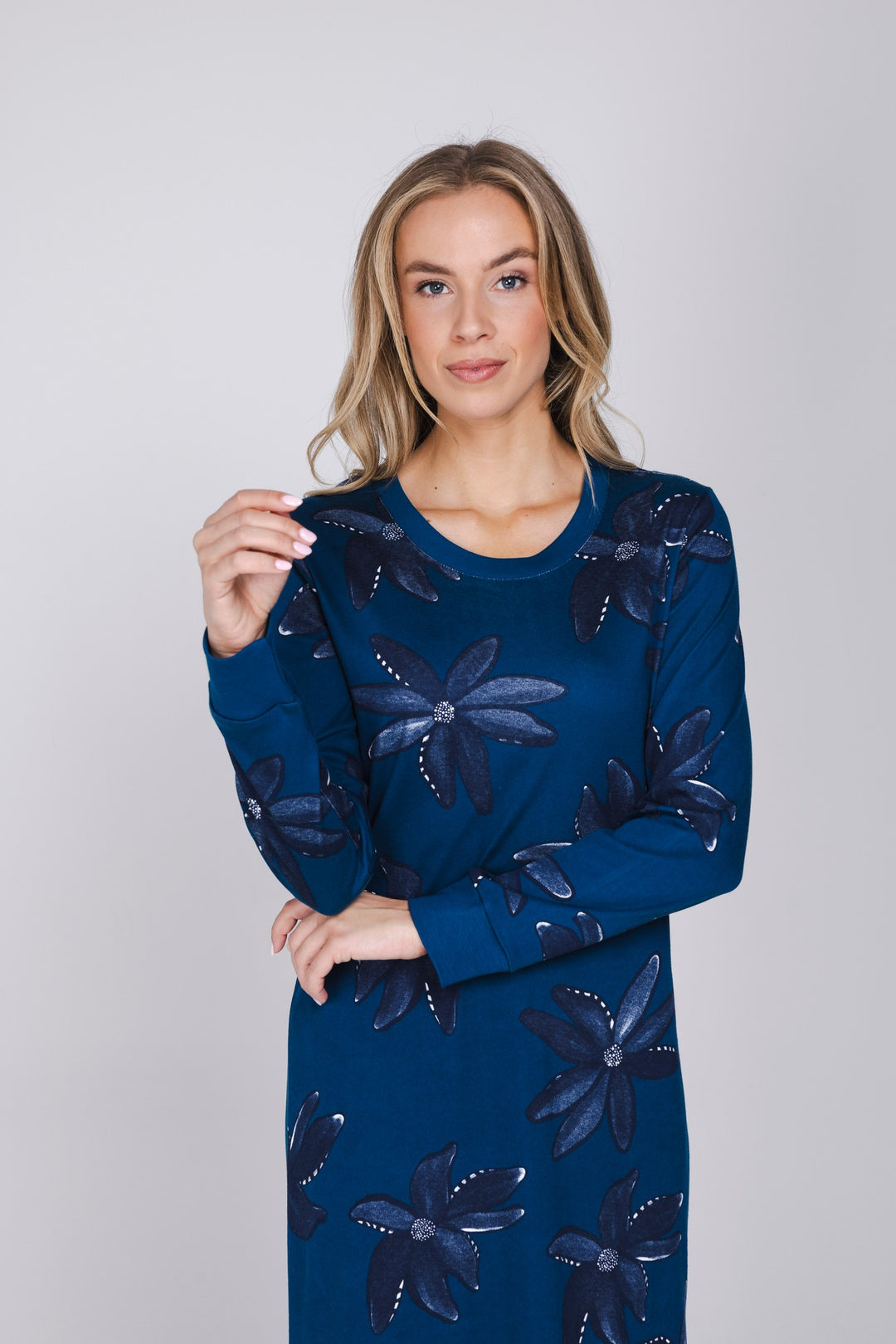 Premium Nachthemd Blue Mirage