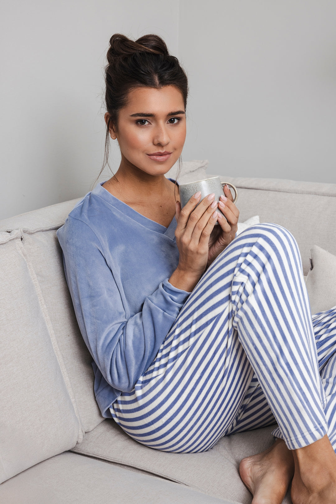 Pyjama / Huispak Blue Fog