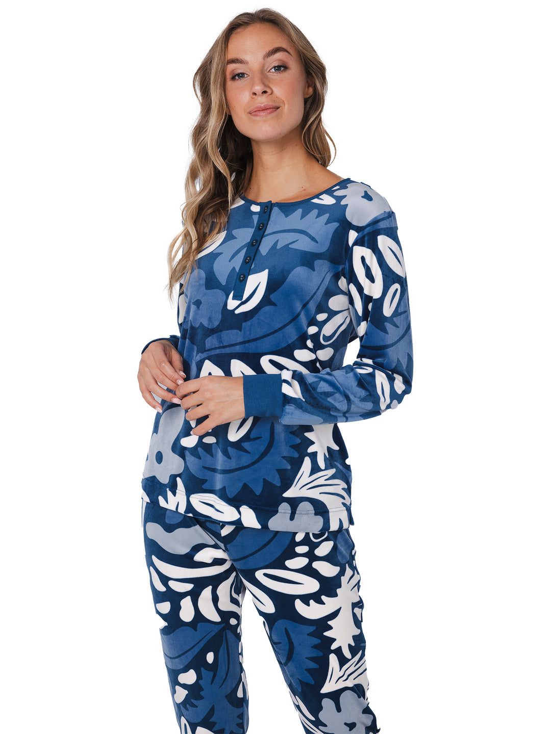 BINNENKORT BESCHIKBAAR - Pyjama / Huispak Blue Bloom