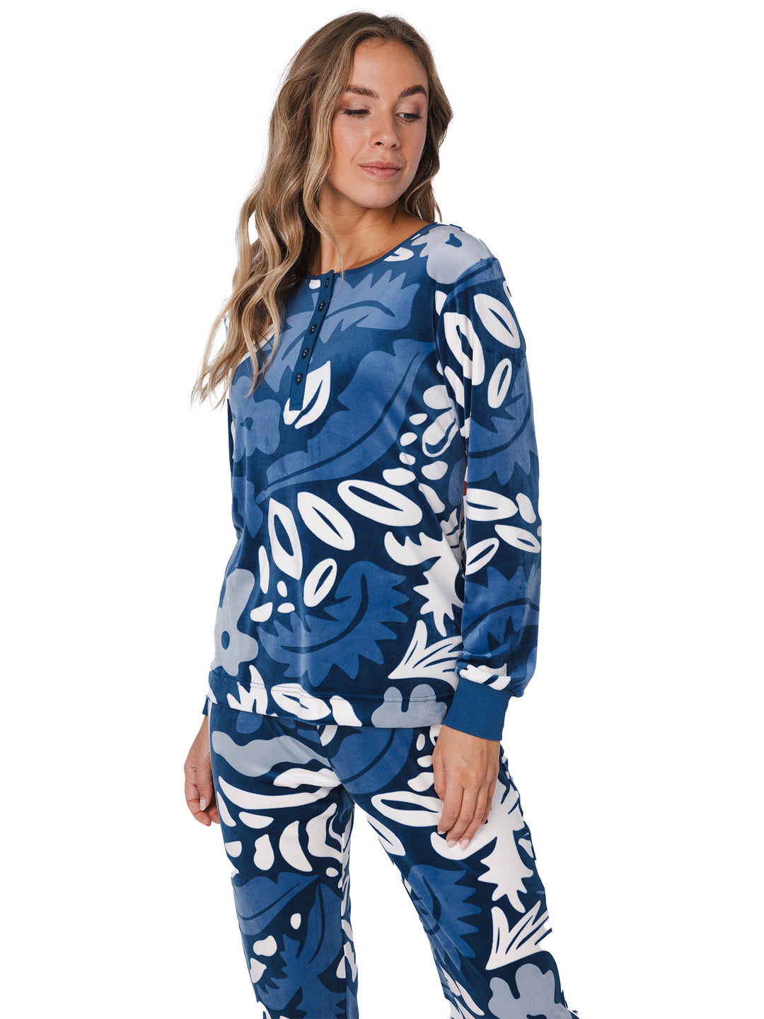 BINNENKORT BESCHIKBAAR - Pyjama / Huispak Blue Bloom