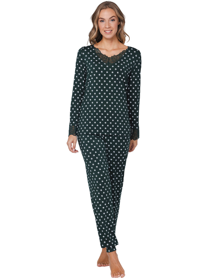 BINNENKORT BESCHIKBAAR - Premium pyjama Emerald