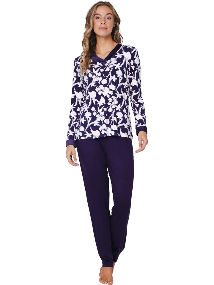 BINNENKORT BESCHIKBAAR - Premium pyjama Dark Orchid