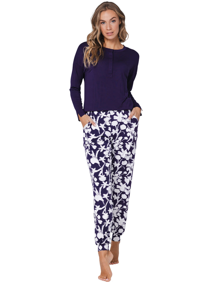 BINNENKORT BESCHIKBAAR - Premium pyjama Dark Orchid