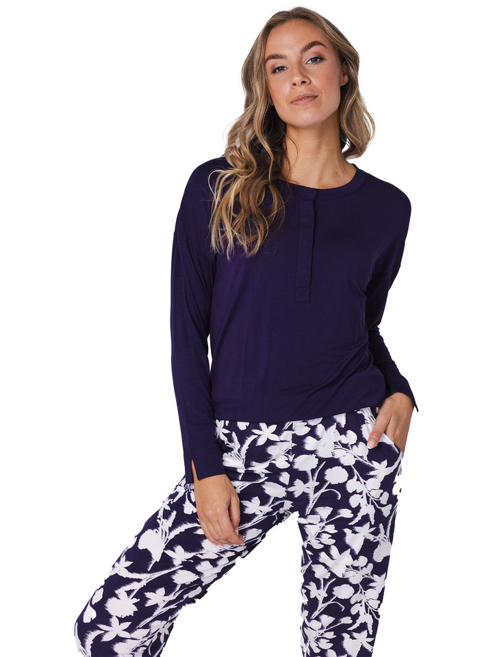 BINNENKORT BESCHIKBAAR - Premium pyjama Dark Orchid