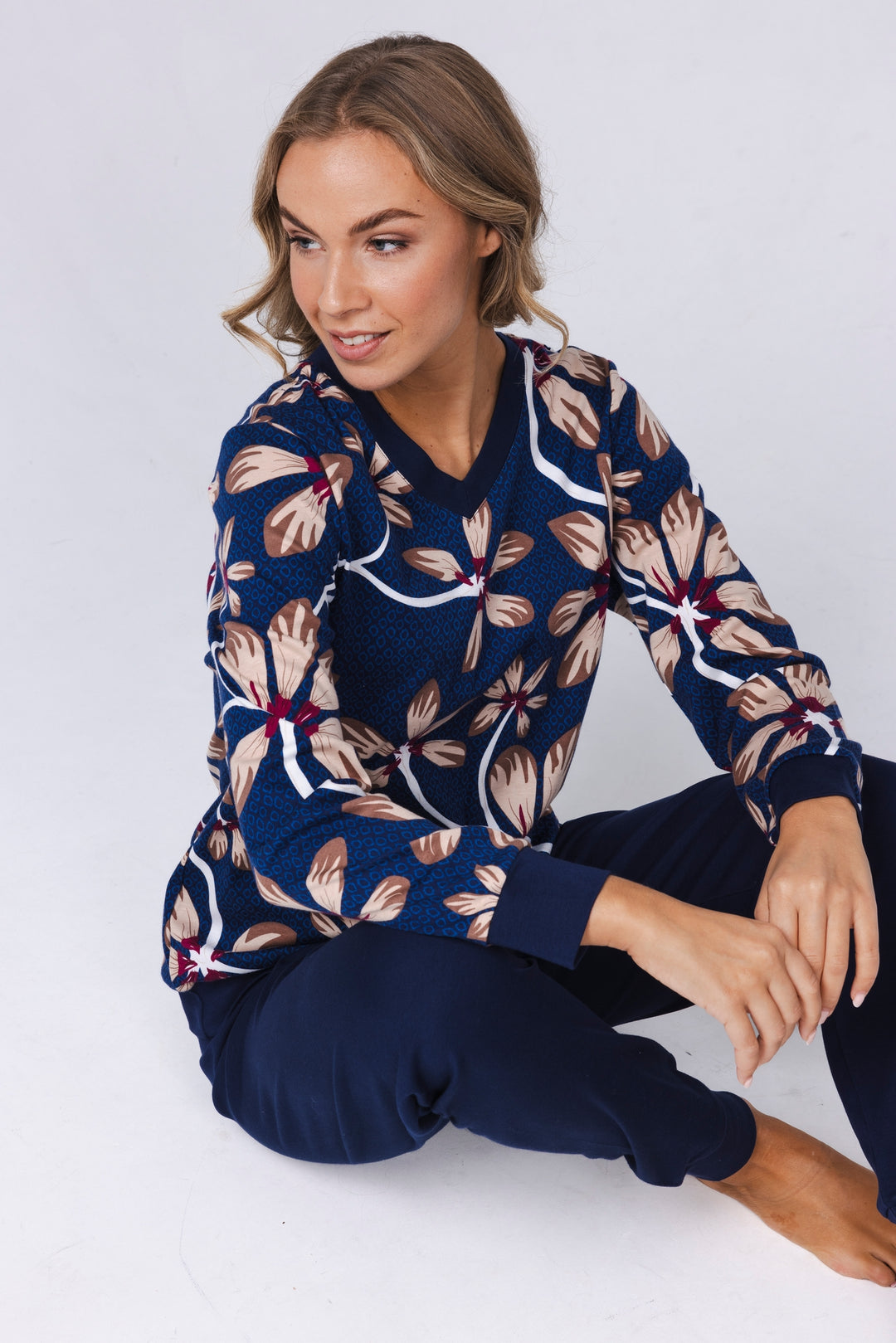 Premium pyjama Midnight Bloom
