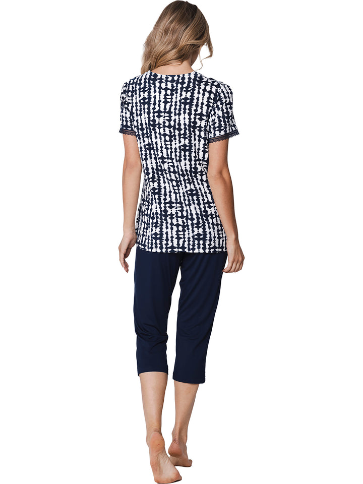 Premium Pyjama Indigo Flow