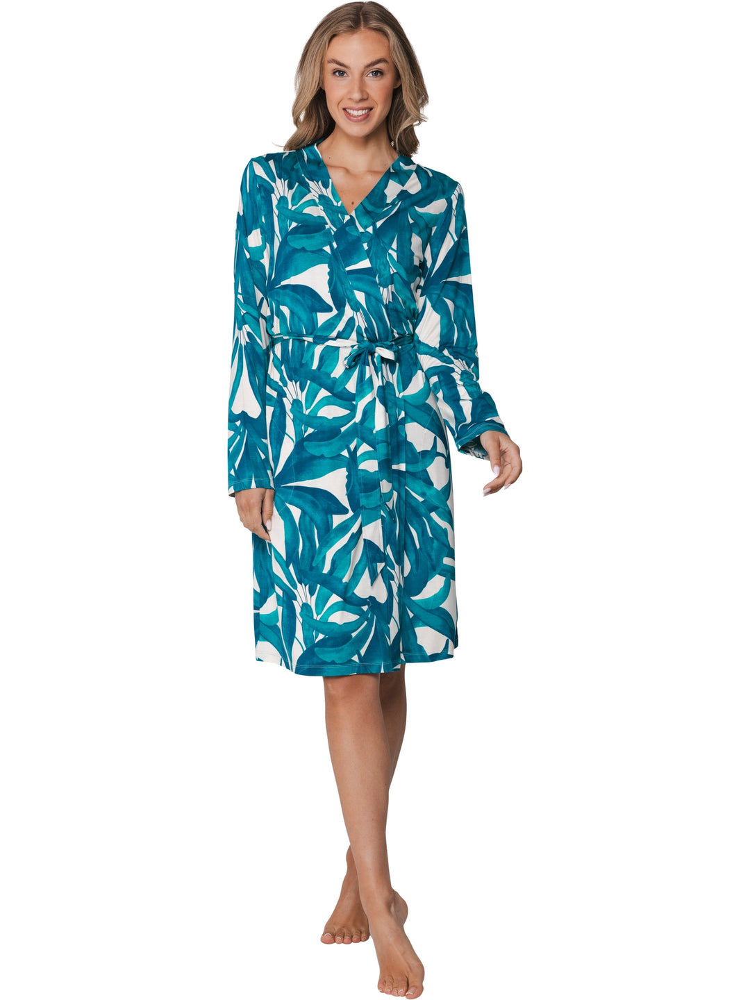 Premium Kimono Emerald Oasis